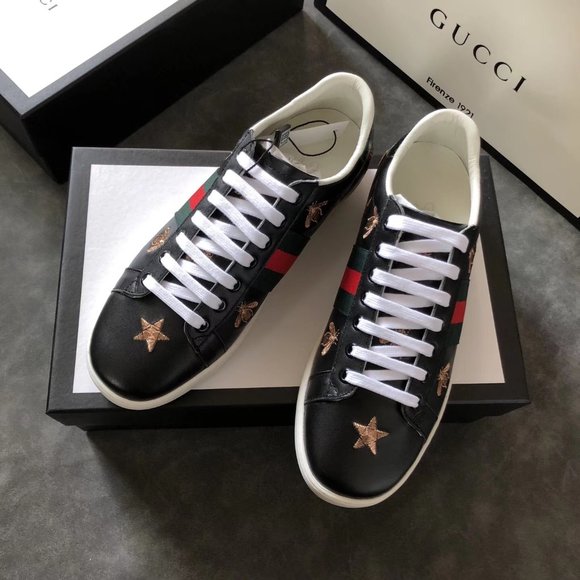 newgUCCI LEATHER CASUAL SHOES FOR WOMEN